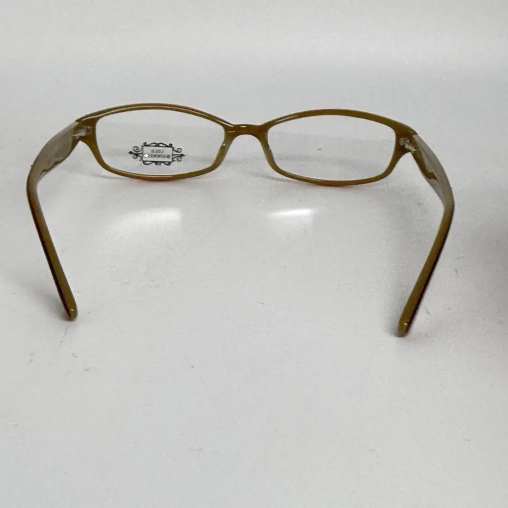 Lulu Guiness‎ L821 Brn Eyeglasses Frames H19835